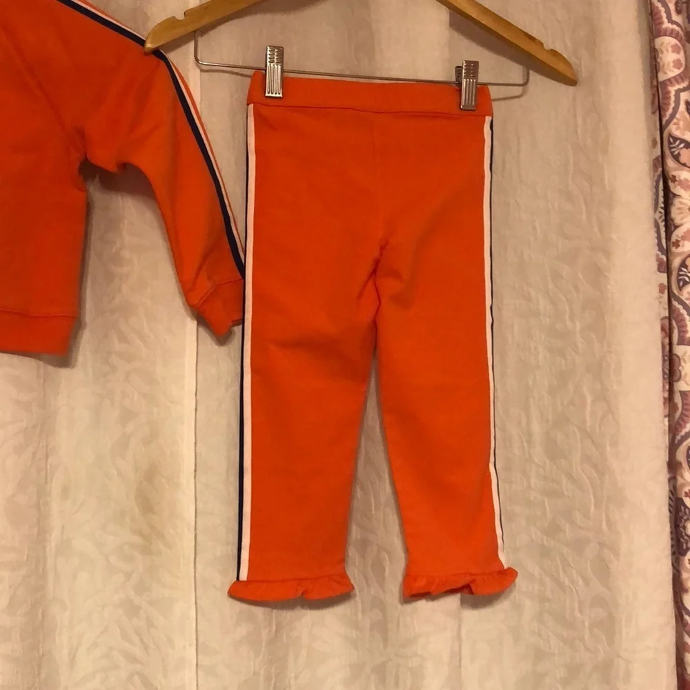 Janie and Jack size 4 orange NWT  Girls SET…